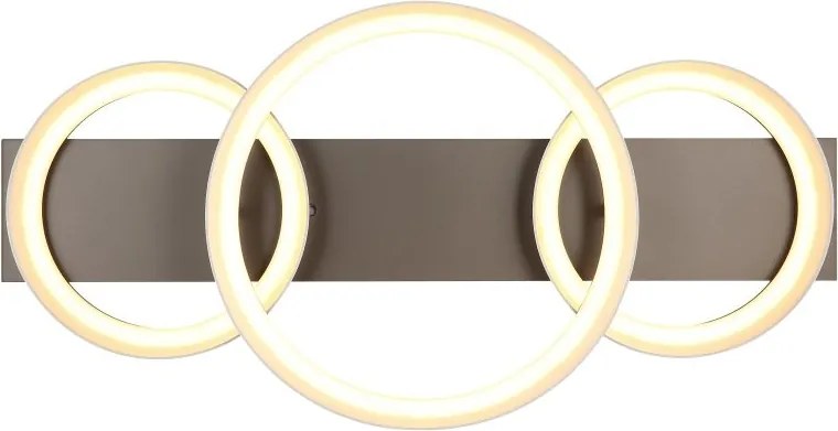 Plafoniera LED metal maro cafeniu SYRAKUS
