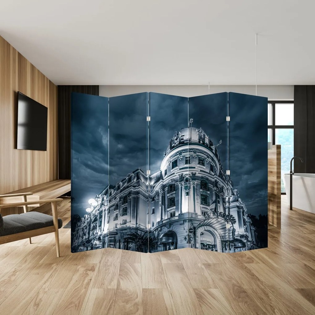 Paravan - Arhitectură în întuneric (210x170 cm)
