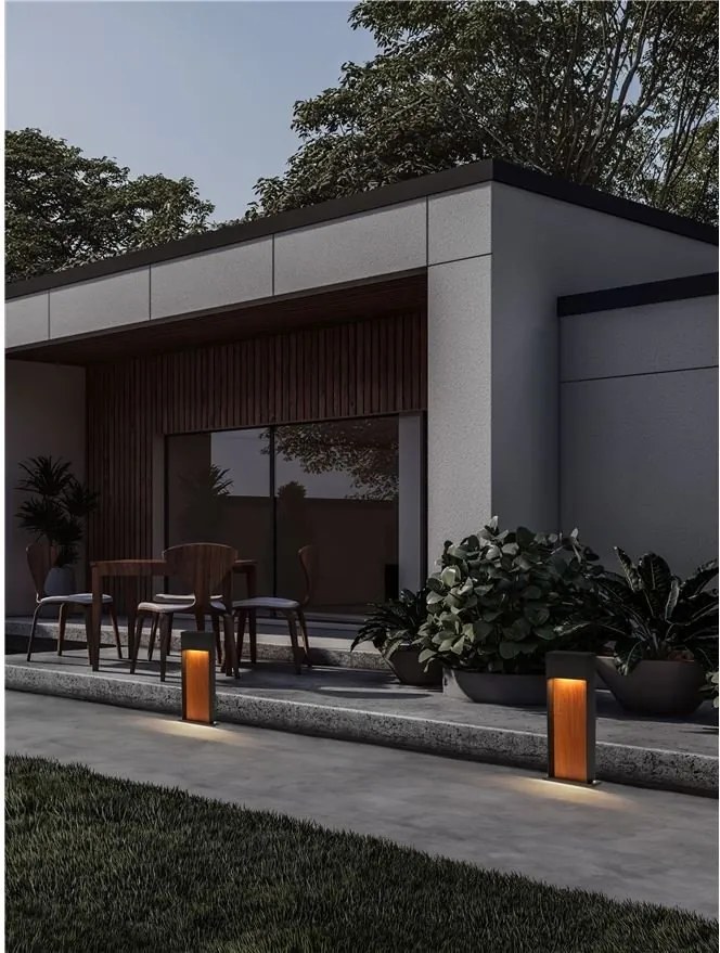 Stalp exterior LED 2700K IP65 NORAY H-40cm