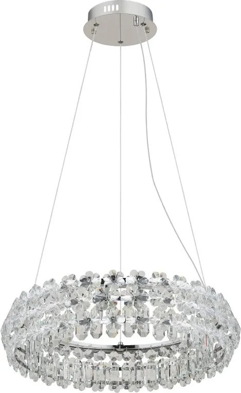 Lustra suspendata LED cu cristale K9 DIANN