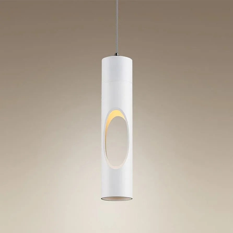 Pendul LED design modern Golden alb P0177 WH MX