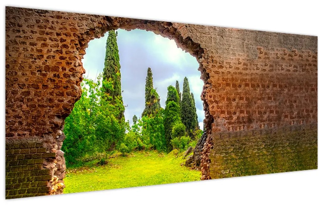 Tablou - Grădina Edenului (120x50 cm)