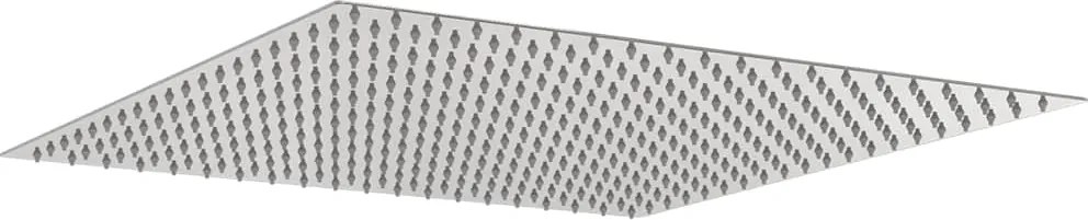 vidaXL Cap de duș cu ploaie din oțel inoxidabil 304 50x50 cm pătrat