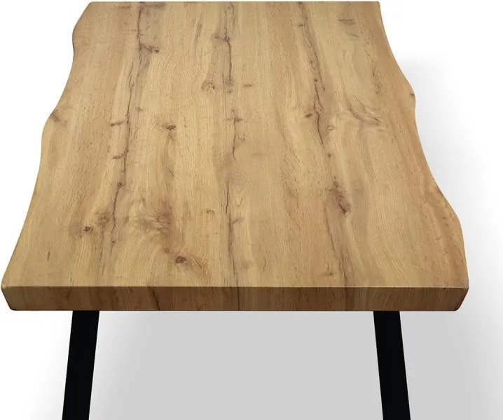 Set Gina masă 120 cm fixă + 4 scaune