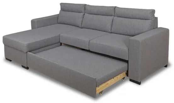 Coltar ext. Itaca insula stanga, Gri, 2300 x 1540 x 880 mm.