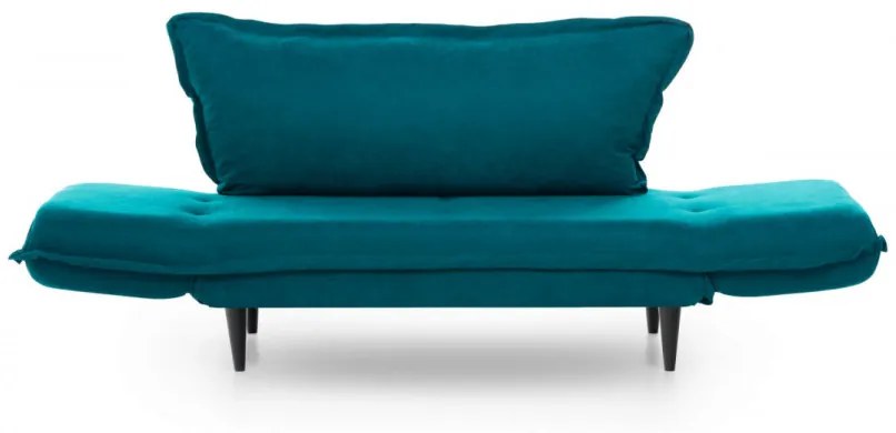 Canapea cu 2 Locuri Vino Daybed, Verde Petrol, Extensibila
