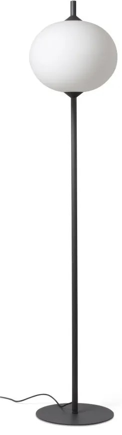 Lampa de podea iluminat exterior decorativ SAIGON 210/R45 gri/alb opal