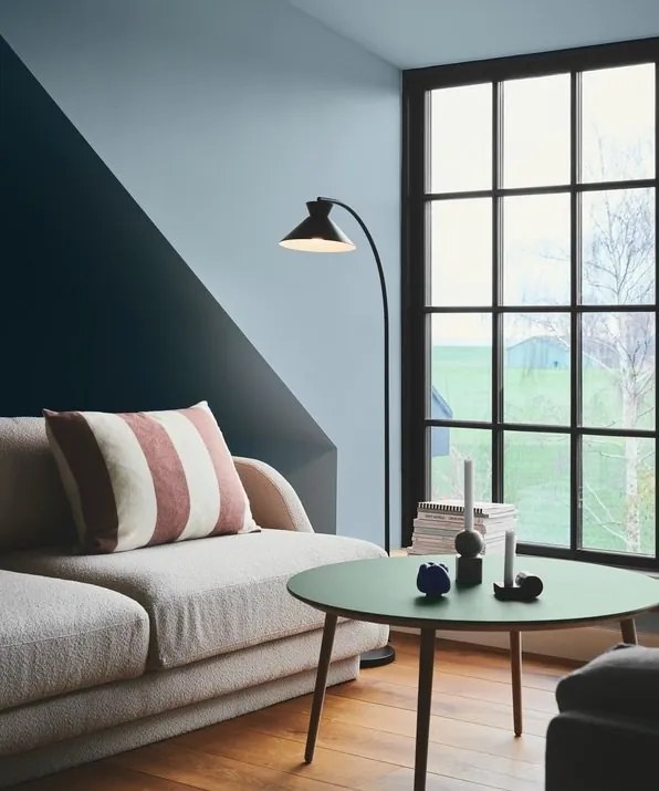 Lampadar, lampa de podea design modern Dial negru