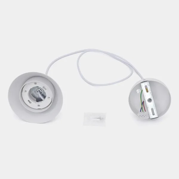 Brilagi - Lampă suspendată pe cablu CONE SINGLE 1xGX53/15W/230V albă