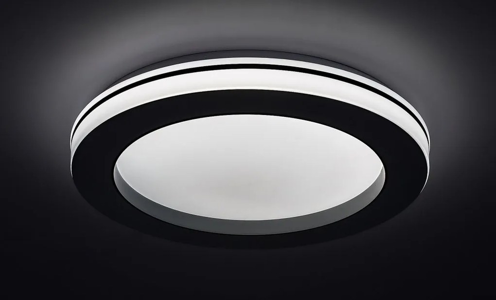 Plafoniera LED cu telecomanda, Cooperius D 48cm