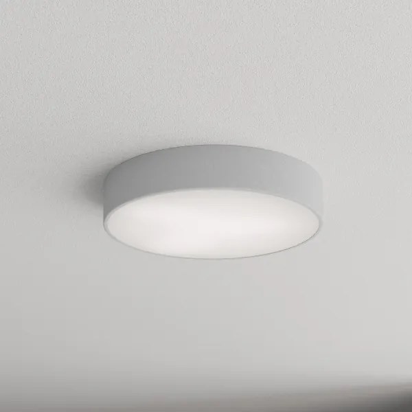 Plafonieră de baie CLEO cu senzor, 3 x E27, 24 W, 230 V, Ø 40 cm, gri, IP54