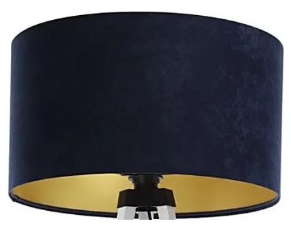 Abajur universal STANDART E27 d. 45 cm albastru/auriu