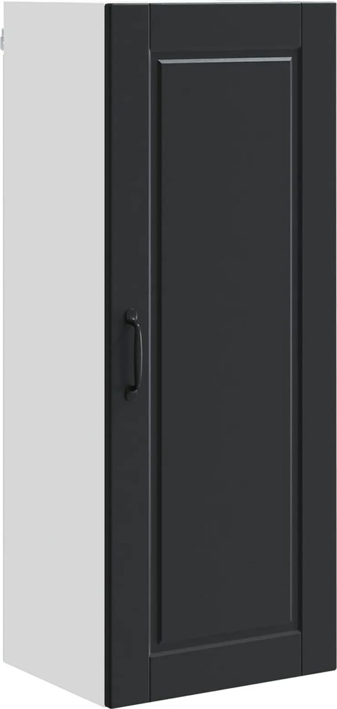 vidaXL Dulap de bucătărie cu raft Negru 40 x 31 x 100 cm Lemn compozit