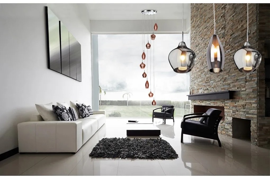 Pendul modern AMBER MILANO 1 clar ZZ AZ3074