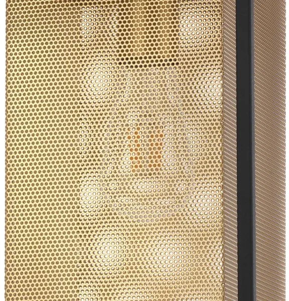 Lustră pe cablu ONLI MALIK 1xE27/22W/230V auriu/negru