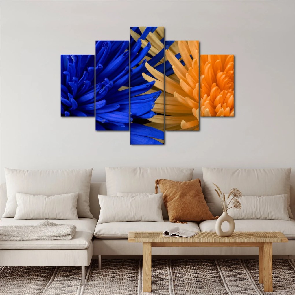 Tablou detailat cu flori (150x105 cm)