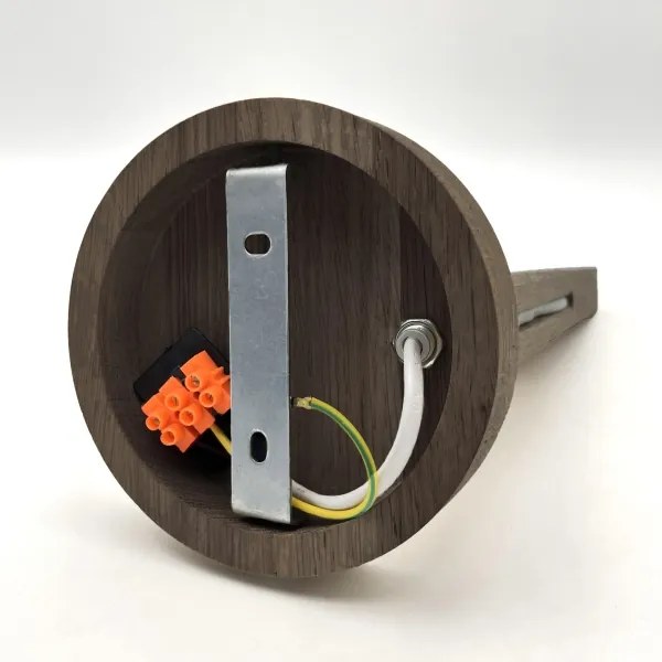 Aplică LED Brilagi ANTHONY 1xE14/40W/230V stejar nuc/maro