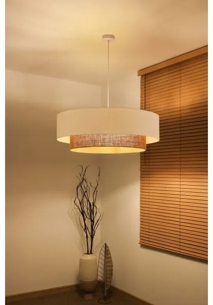 Brilagi - Lustră LED suspendată pe cablu BOHO STYLE 3xE27/15W/230V Ø 80 cm