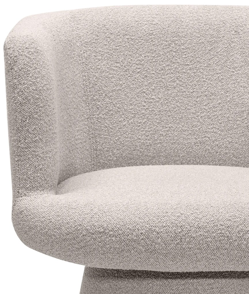 Fotoliu design rotativ YATO, gri-bej