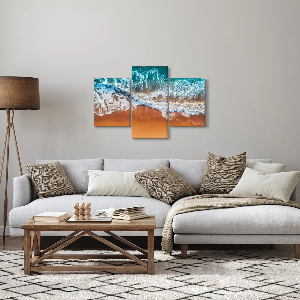 Tablou cu plaja mării (90x60 cm)