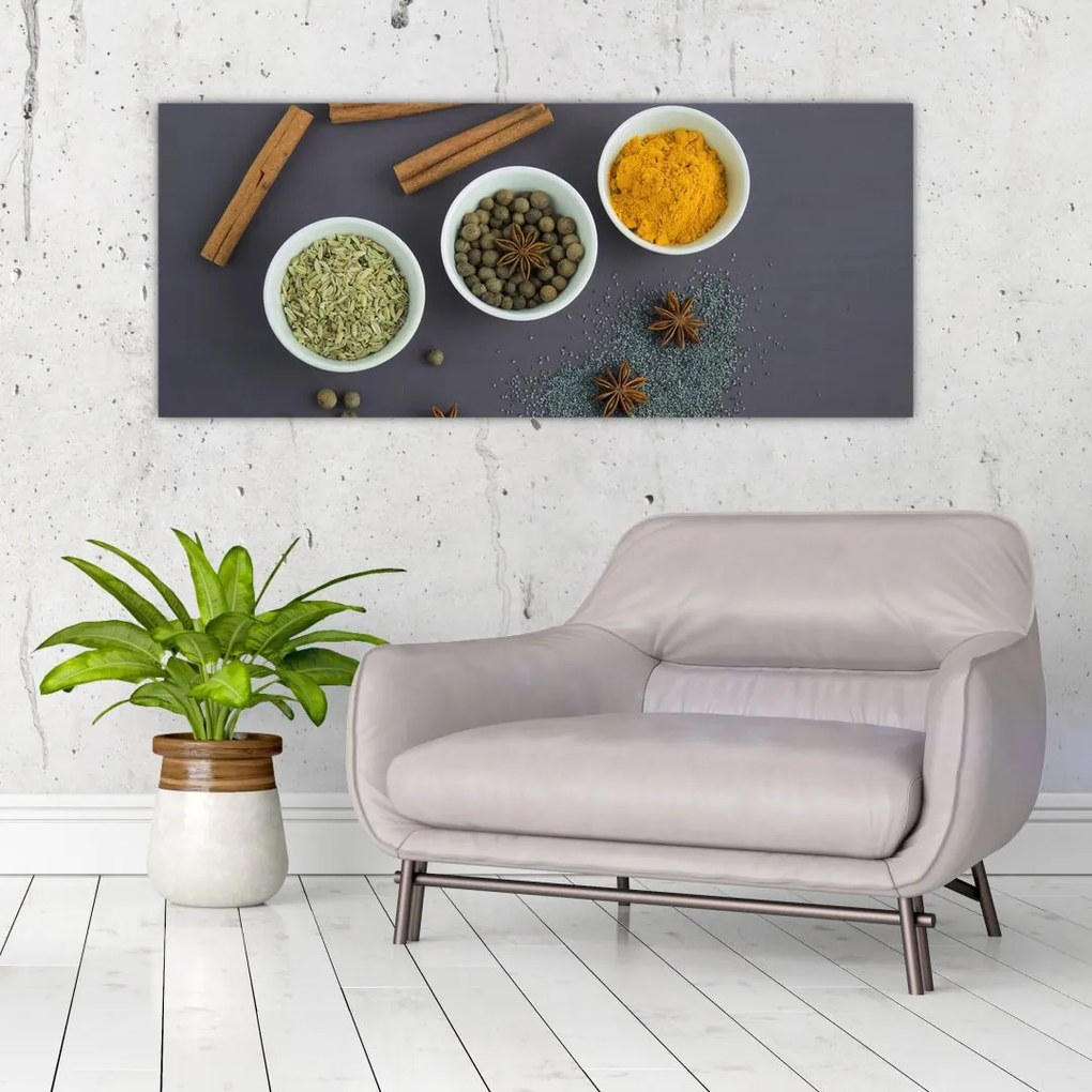 Tablou - condimente (120x50 cm)