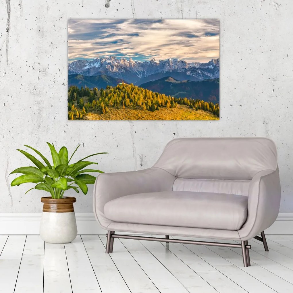 Tablou - panorama montană (90x60 cm)