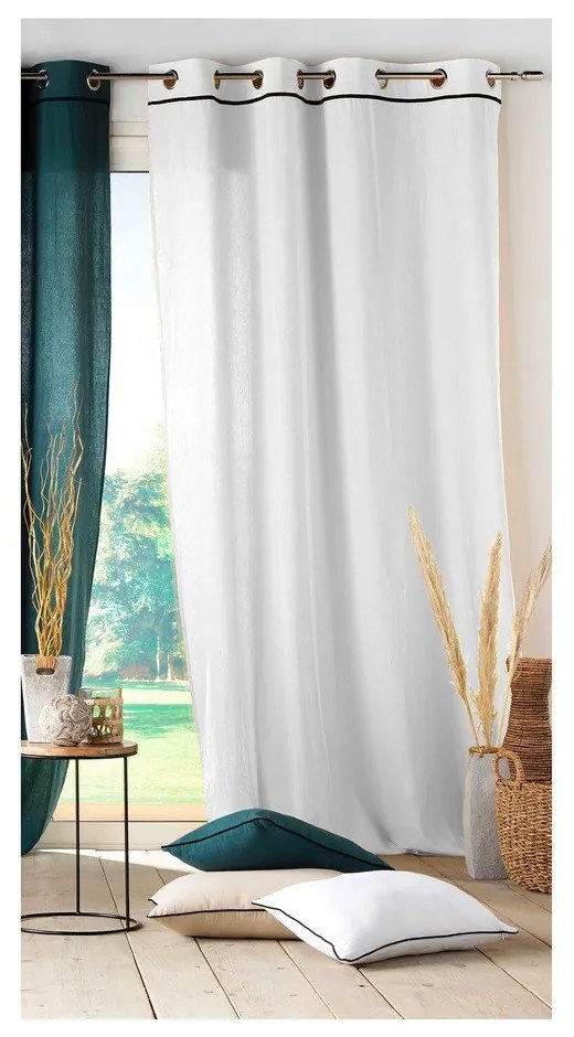 Draperie albă 135x240 cm Linette – douceur d'intérieur