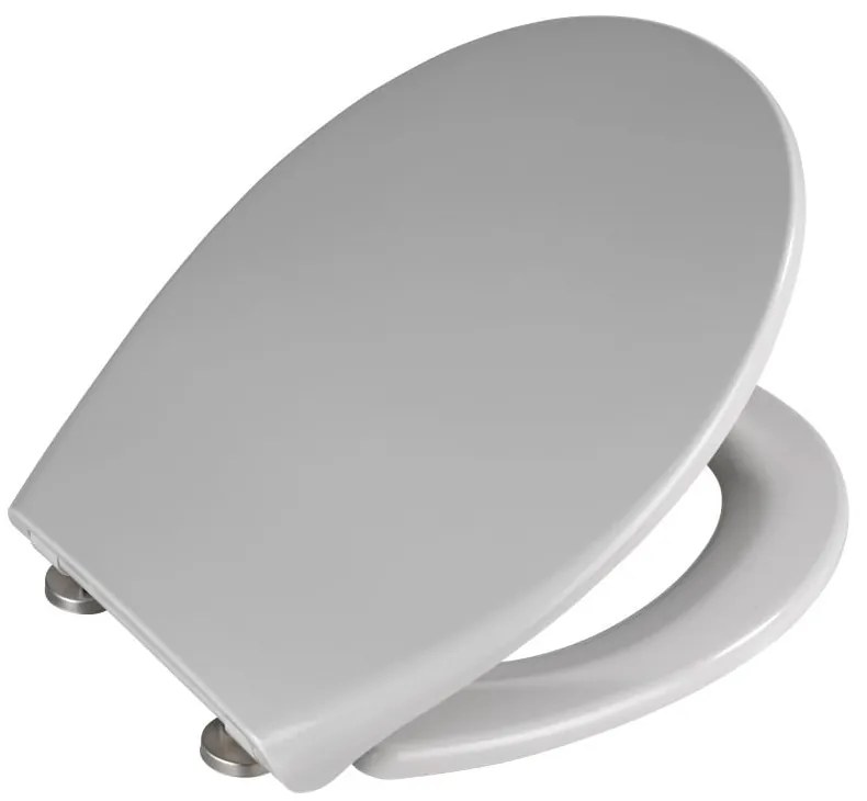 Capac WC Wenko Samos, 44,5 x 37,5 cm, gri deschis