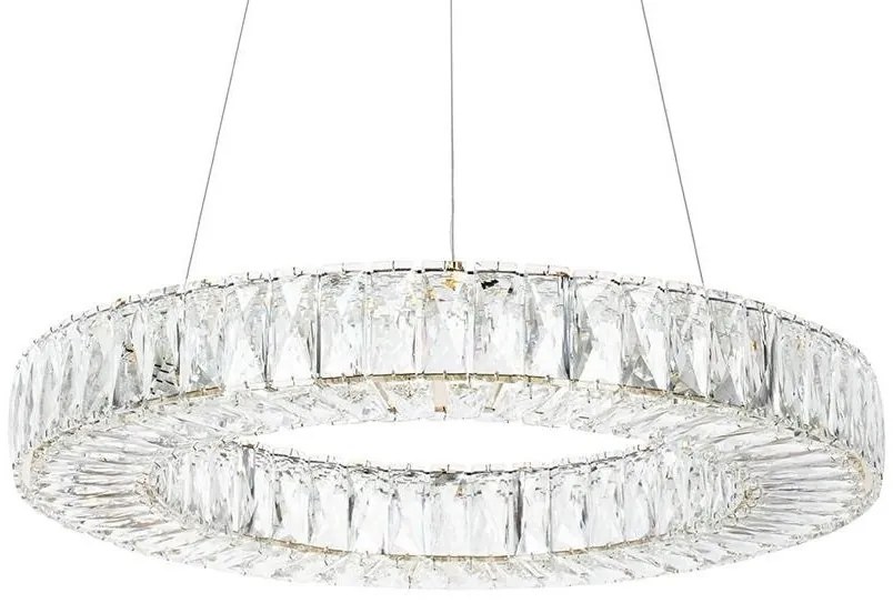 Lustra suspendata LED Florens 80 auriu