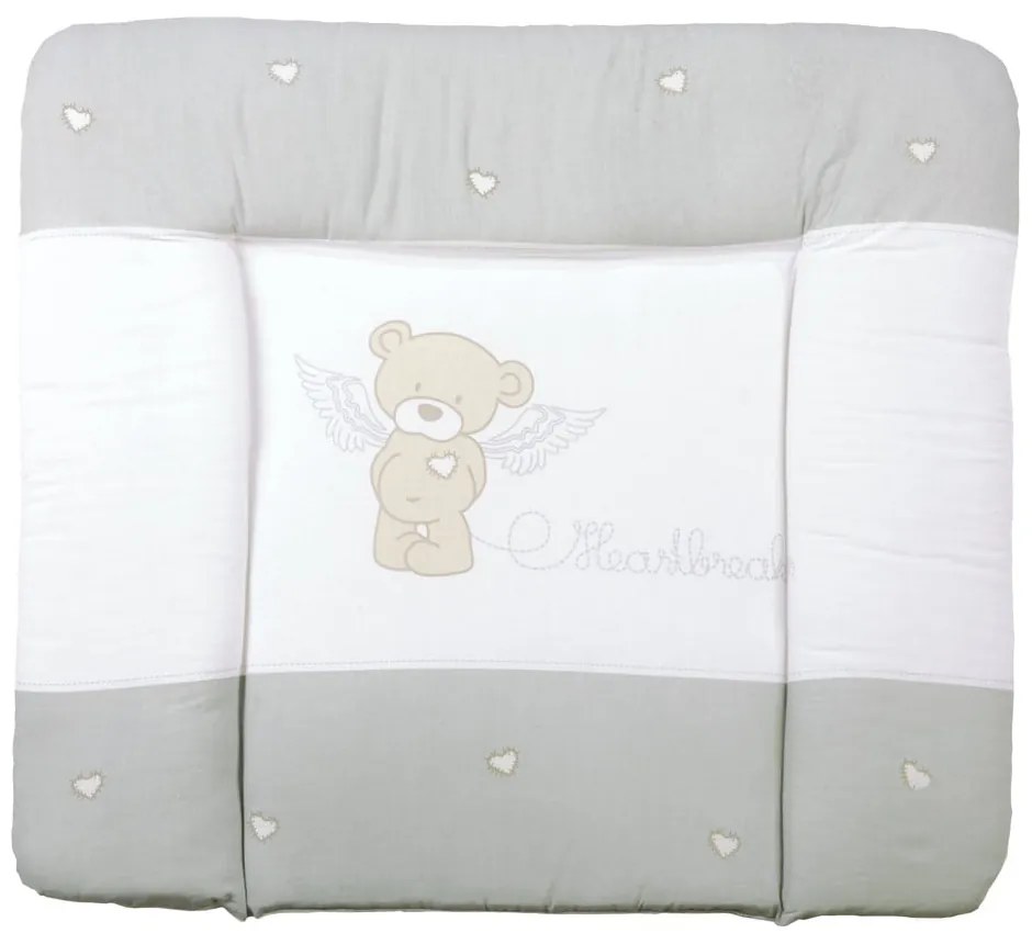Salteluță pentru schimbat scutece 75x85 cm Heartbreakerbär – Roba
