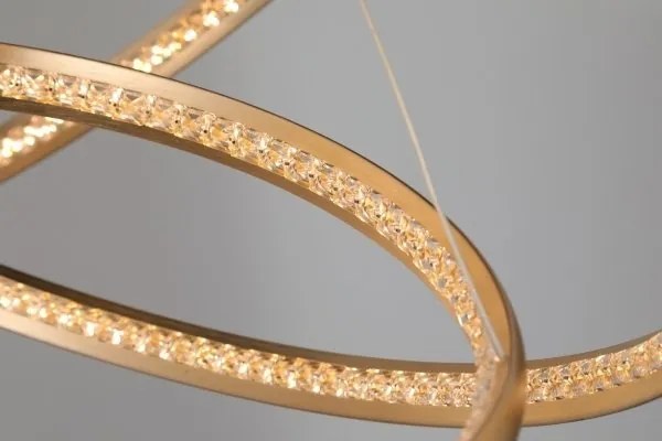 Lustra LED suspendata design modern circular Brighton 3 GO