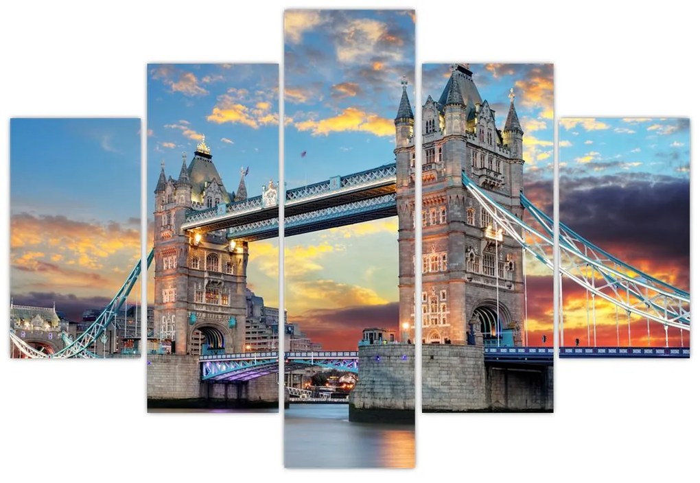 Tablou - Tower Bridge, Londra, Anglia (150x105 cm)