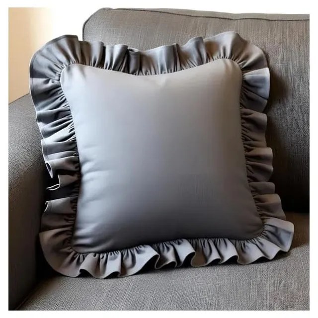 Față de pernă din amestec de bumbac 40x40 cm Ruffled – Mila Home