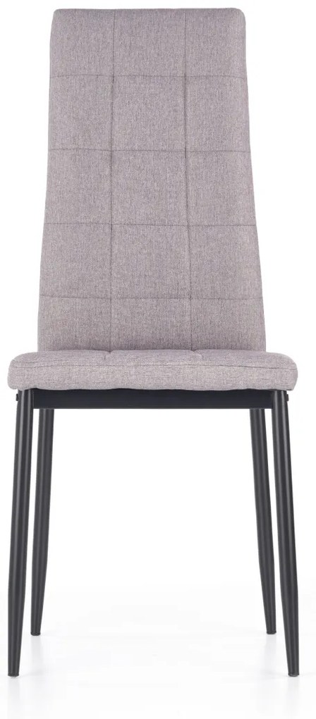 Scaun tapitat K292 gri - H 98 cm