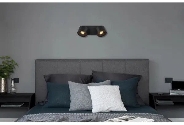 Spot LED Globo 56961-2B RAE 2xLED/6W/230V negru