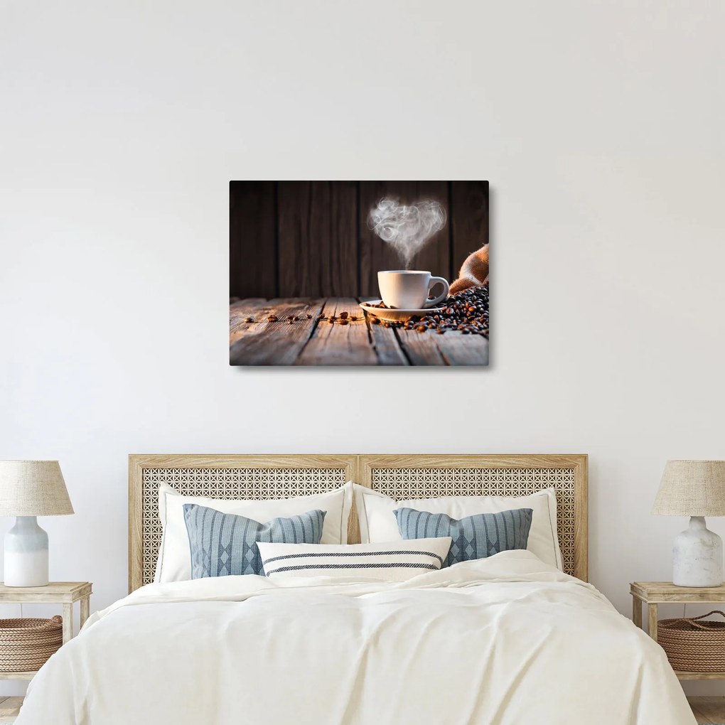 Tablou - Timp pentru cafea (70x50 cm)