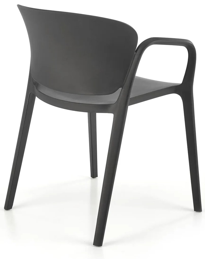 Scaun de grădină Karma K491 (negru). 1118273