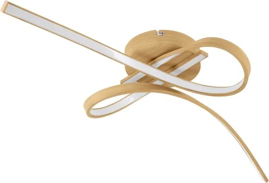 Eglo 901103 - Plafonieră LED SELVINA, 20,5 W, 230 V, maro