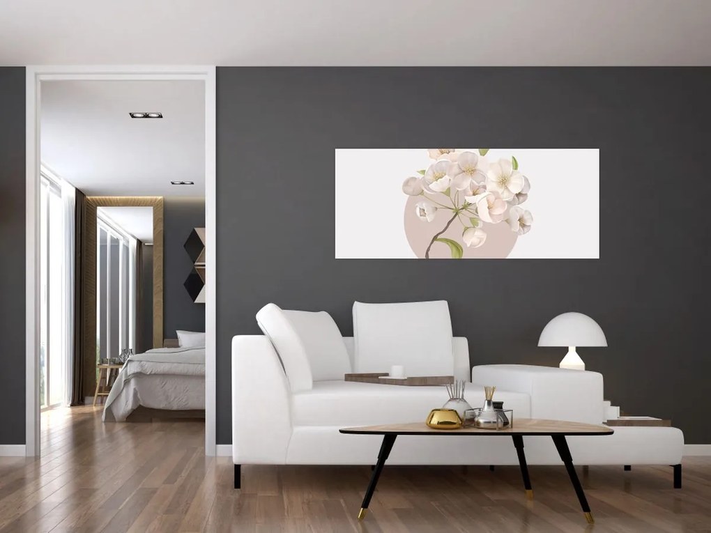 Tablou - Înflorește cu grație N⁰2 (120x50 cm)