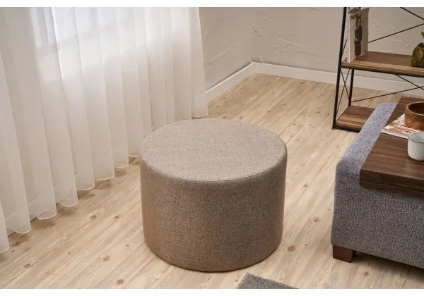 Taburet RABO, Ø 58 cm, maro