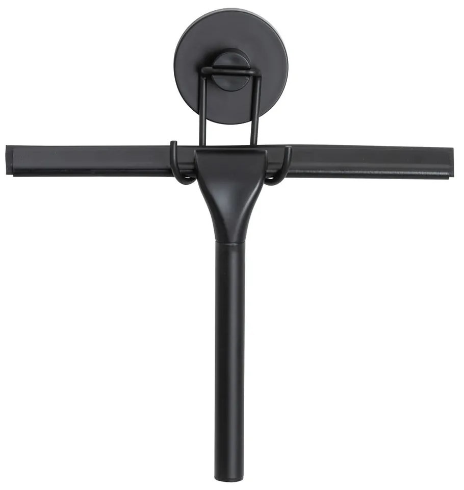 Racletă pentru geamuri Wenko Static-Loc® Pavia, negru