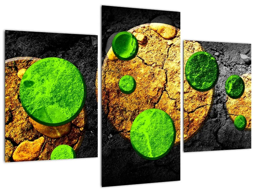 Tablou abstract - Bilă (90x60 cm)