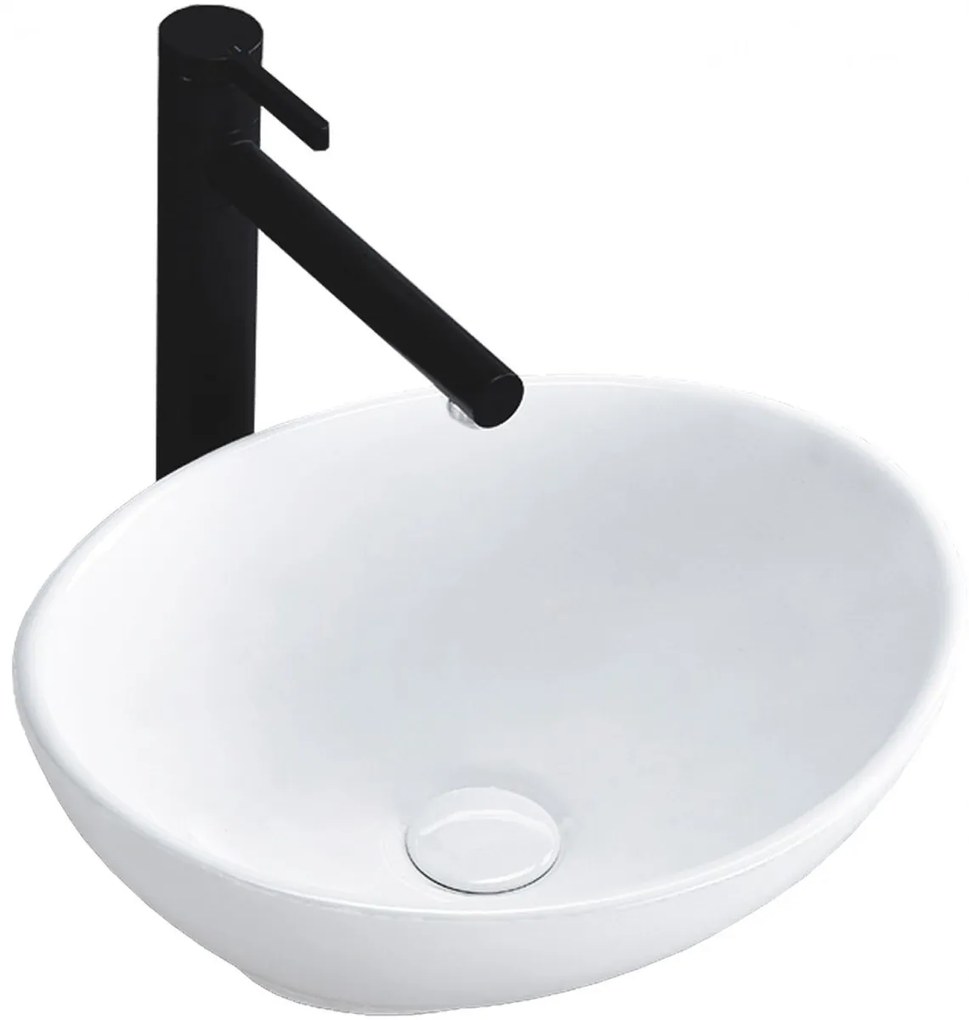 Lavoar Sofia Mini alb ceramica sanitara - 34 cm