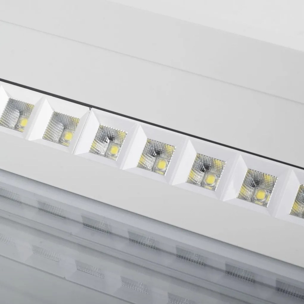 Panou incastrabil LED efect vizual luminator cer albastru BLUE SKY 60x60cm