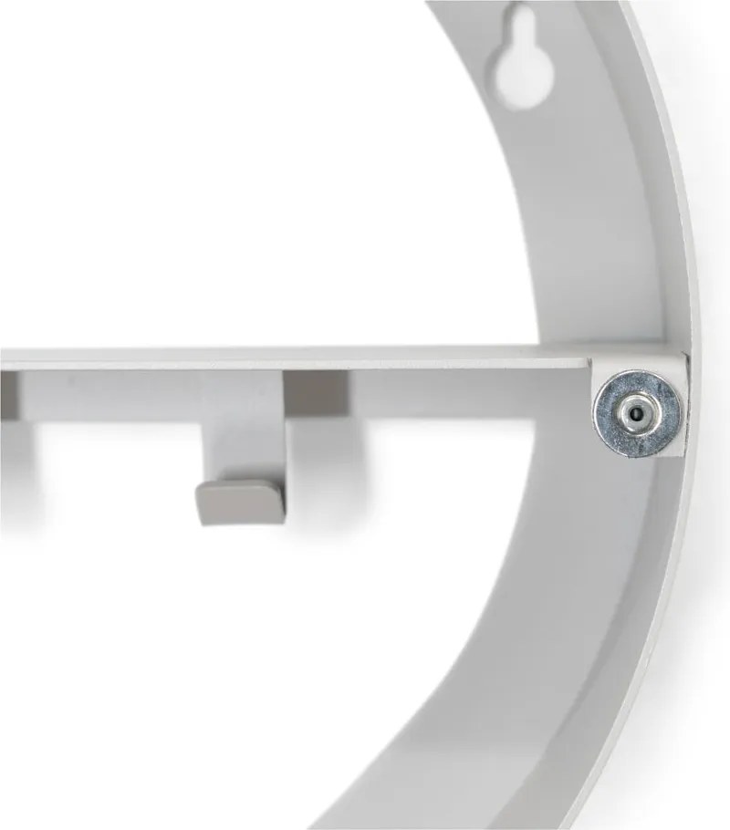 Dulap de baie taupe suspendat/cu oglindă din metal 35x35 cm Sonnet – Spinder Design