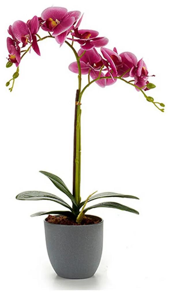 Floare decorativă plastic orhidee