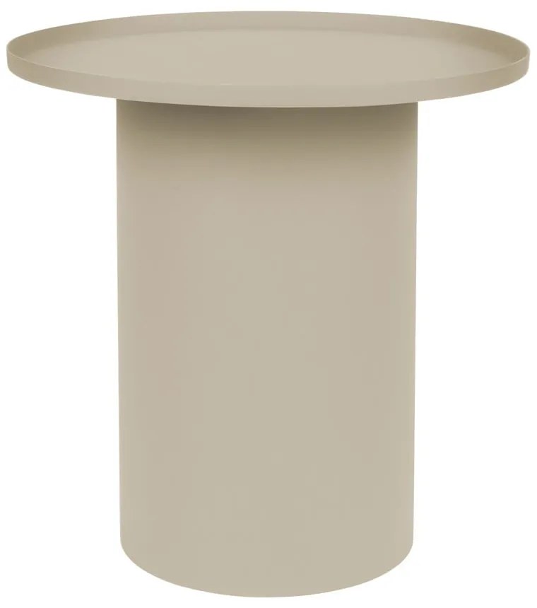 Măsuță auxiliară rotundă din metal ø 45,5 cm Sverre – White Label