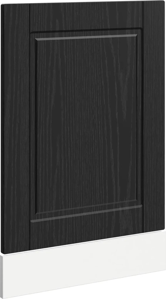 vidaXL Dulap de bucătărie Stejar Negru 45 x 1,5 x 67 cm Lemn compozit