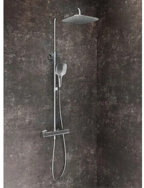 Ravak X070171 - Set de duș cu baterie FREE, crom lucios