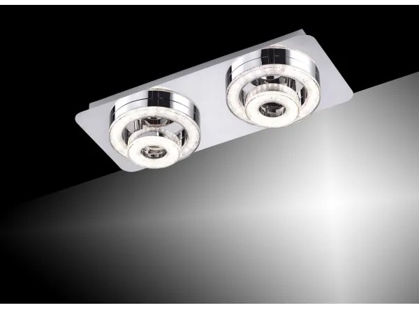 Plafonieră LED TIM 2xLED/2,8W/230V + 2xLED/3,1W Leuchten Direkt 14521-17